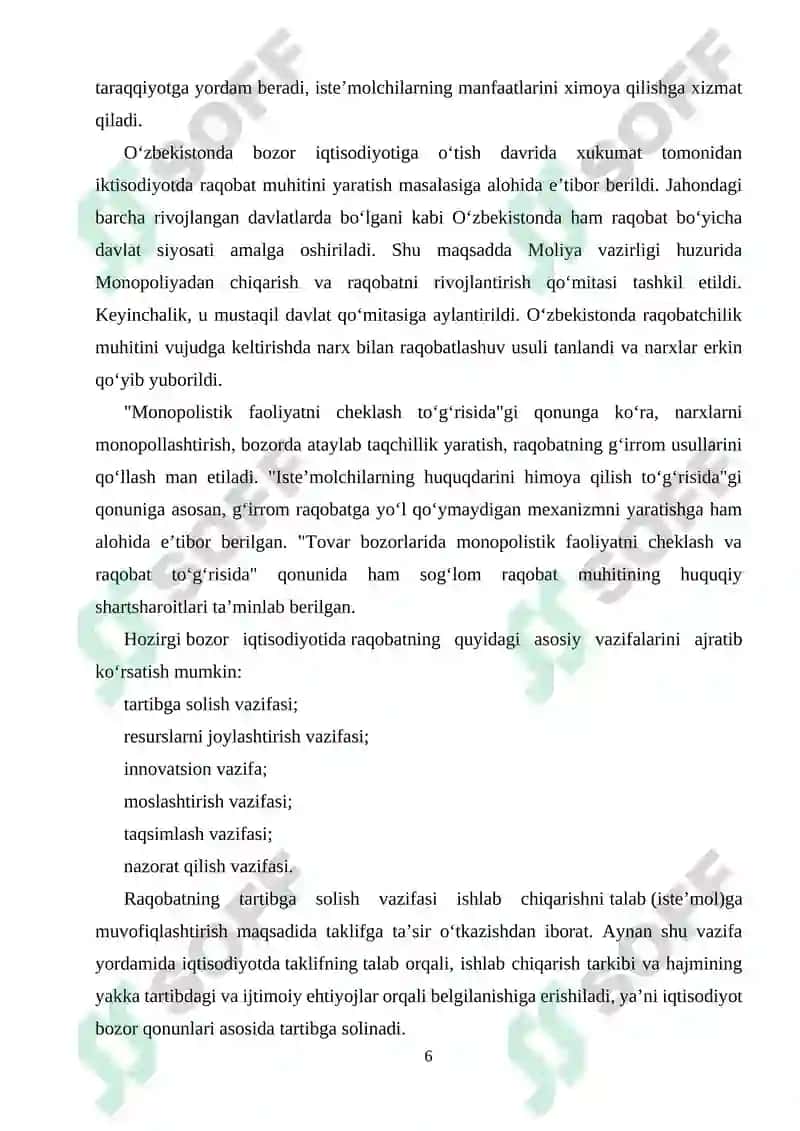 Raqobatning mohiyati va obyektiv asoslari 6