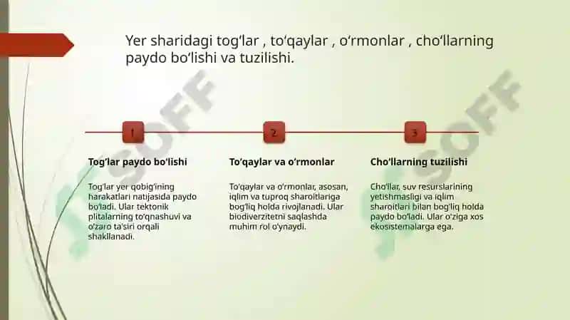 Yer yuzasi qobigʻining tuzilishini oʻrganish 6