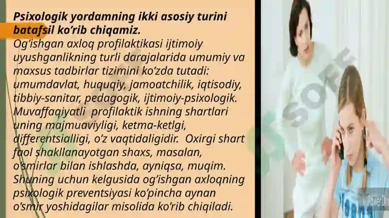 Shaxsning og'ishgan axloqi gaijtimoiy-psixologik ta'sir 6