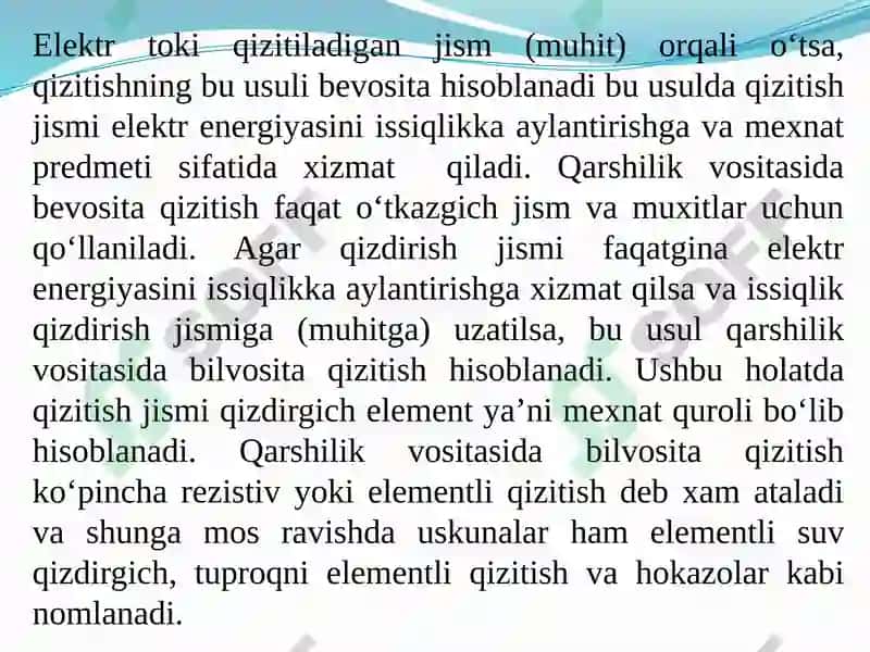 Qarshilik usullari 6