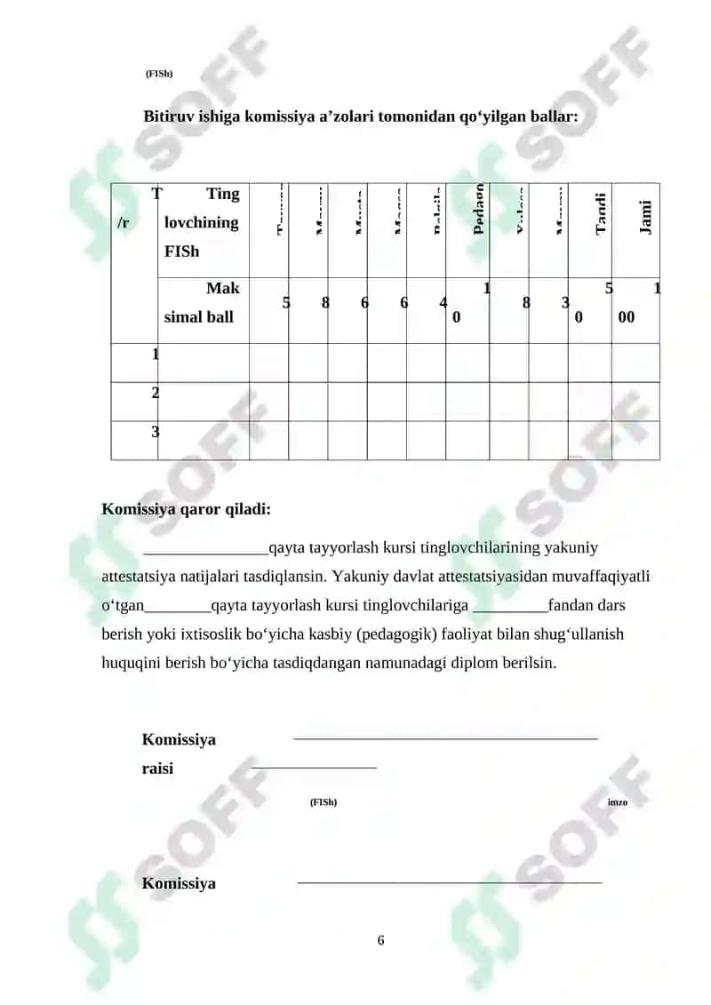 Feʼlning leksik-grammatik xususiyatlari (leksik, morfologik belgilari, sintaktik vazifalari) 6