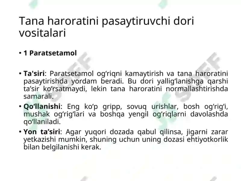 Yurak – qon tomir tizimiga taʼsir etuvchi dori vositalari 6