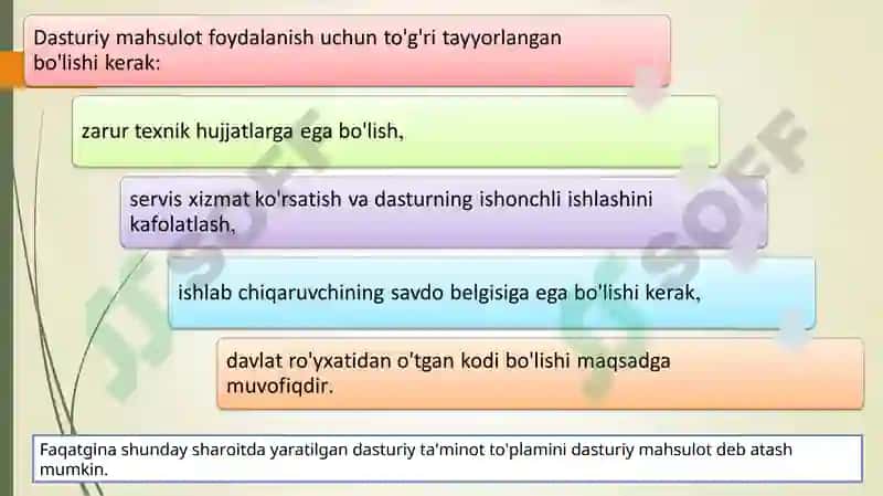 DASTURIY TA’MINOT VA UNING RIVOJLANISH TENDENSIYALARI 6