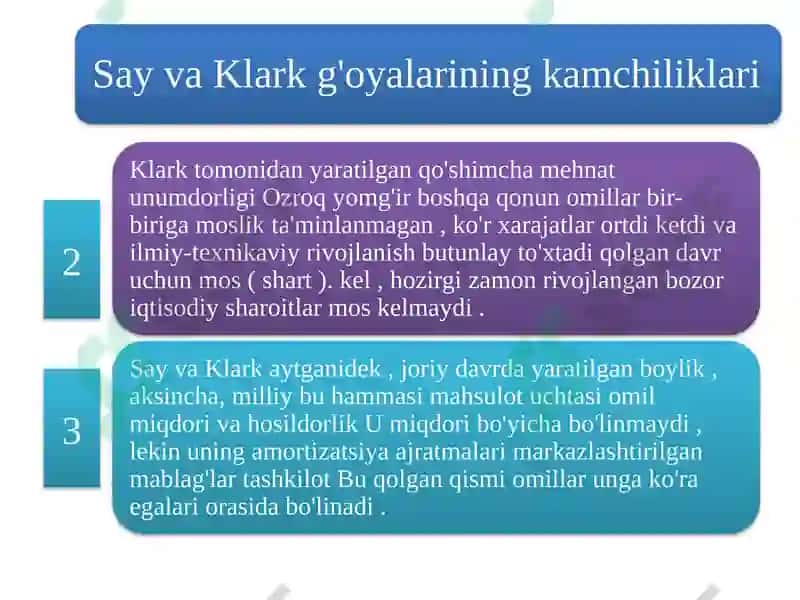 Ishlabchiqarilgan mahsulotning taqsi,lanish tamoyillari boyig'cha turlichi nazariyalar 6