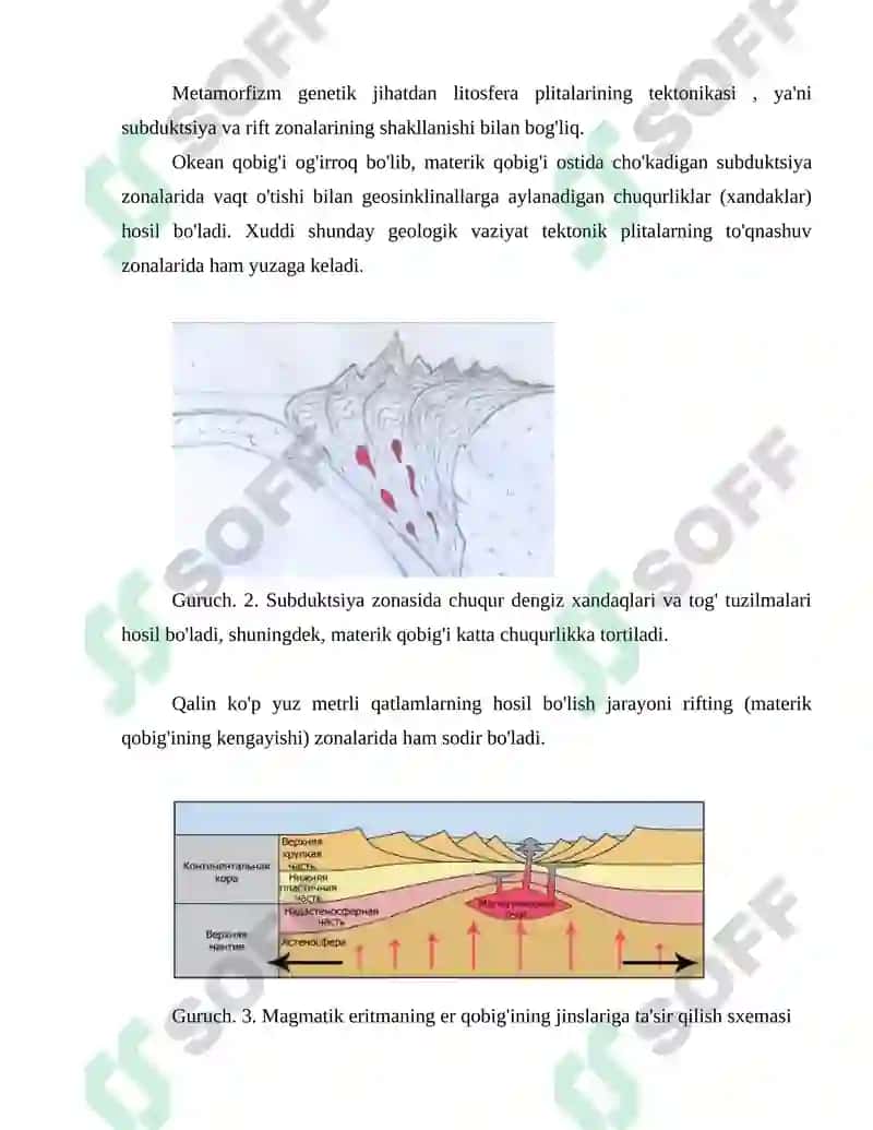 Metamorfizm sabablari 6