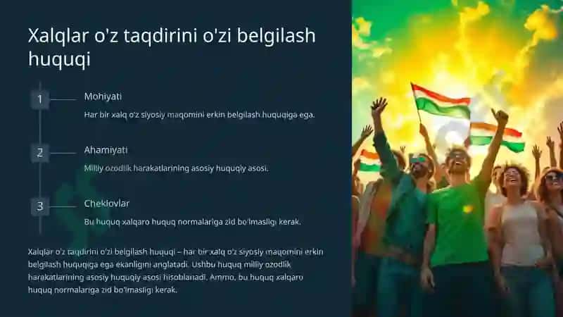 Zamonaviy xalqaro huquqning asosiy prinsiplari va xalqaro huquqda javobgarlik 6