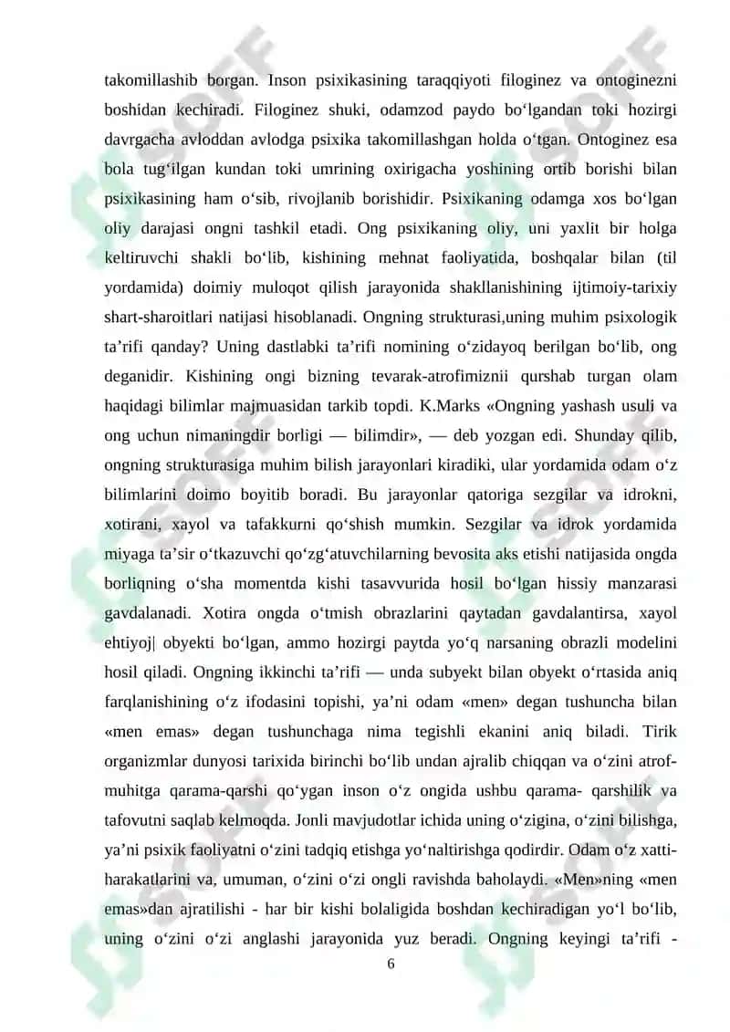 Shaxs markazlashuv psixoterapiyasi prinsiplari va ularning amaliyotdagi o’rni 6