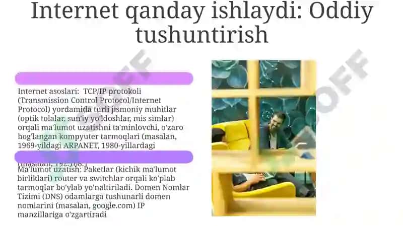 Internet tarixi va ishlash prinsipi 6