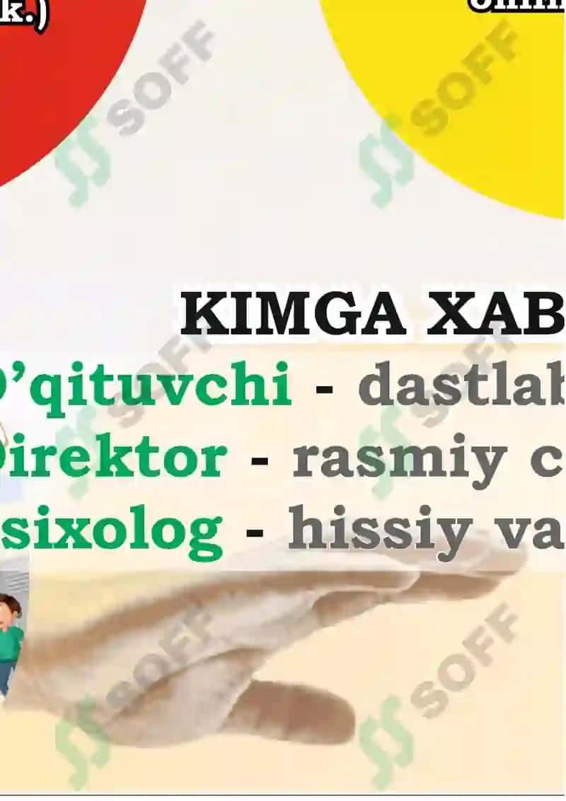 Biz zo'ravonlikka qarshimiz(Plakat+kartochka) 6