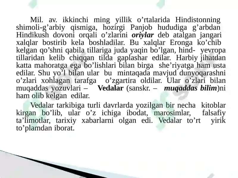 Milliy Dinlar 6