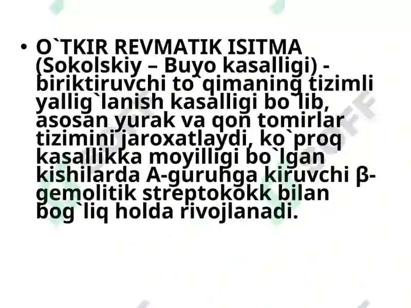 O`TKIR REVMATIK ISITMA 6