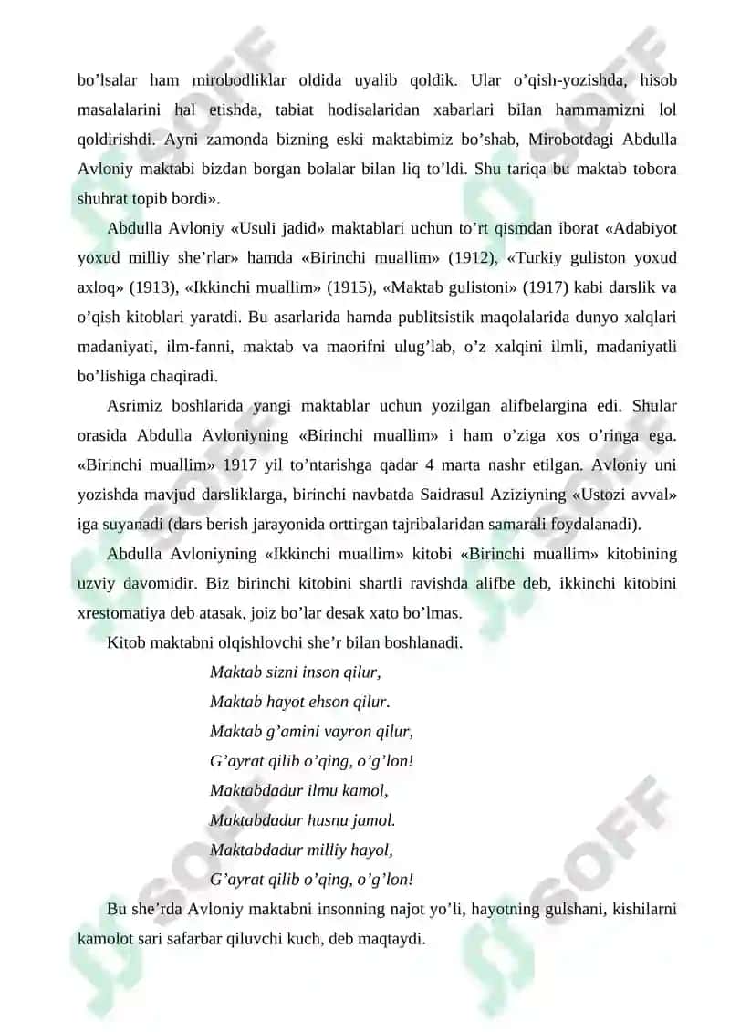 Abdulla Avloniyning pedagogik qarashlari 6