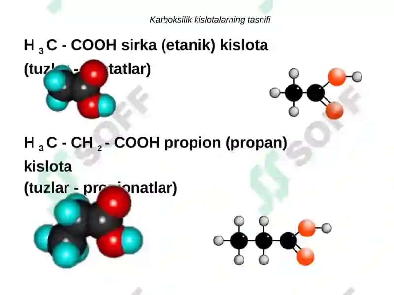 Karboksil birikmalari. Gidroksi kislotalar, keton kislotalar 6