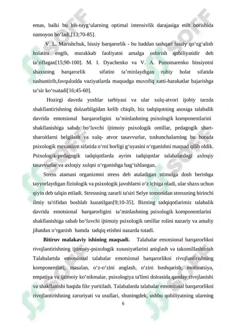 TALABALARDA EMOTSIONAL BARQARORLIKNI RIVOJLANTIRISHNING PSIXOLOGIK MEXANIZMLARI 6
