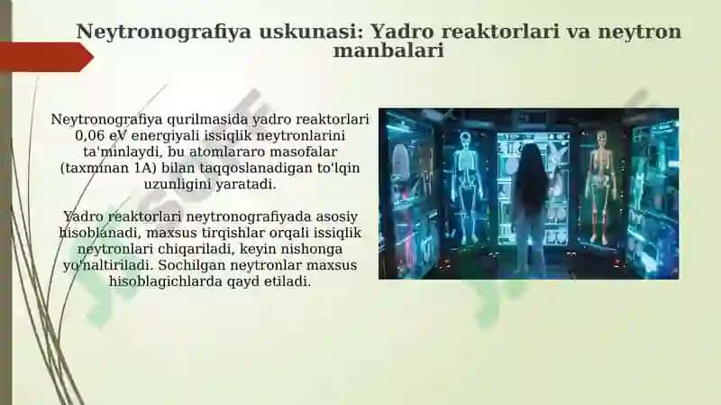 Neytronografiya va rentgenografiya 6