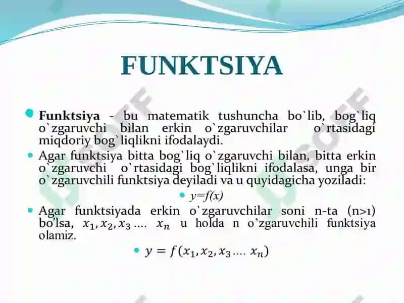 Talab va Taklif Qonunlari 6