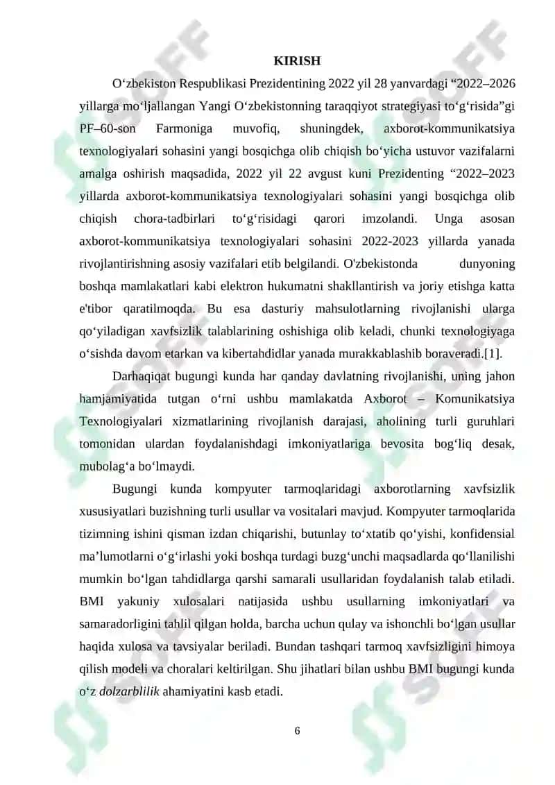 Kompyuter tarmog‘ida hujumlarni aniqlashning zamonaviy vositalari tahlili 6