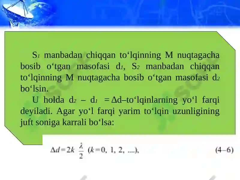 Difraksiya hodisasi 6
