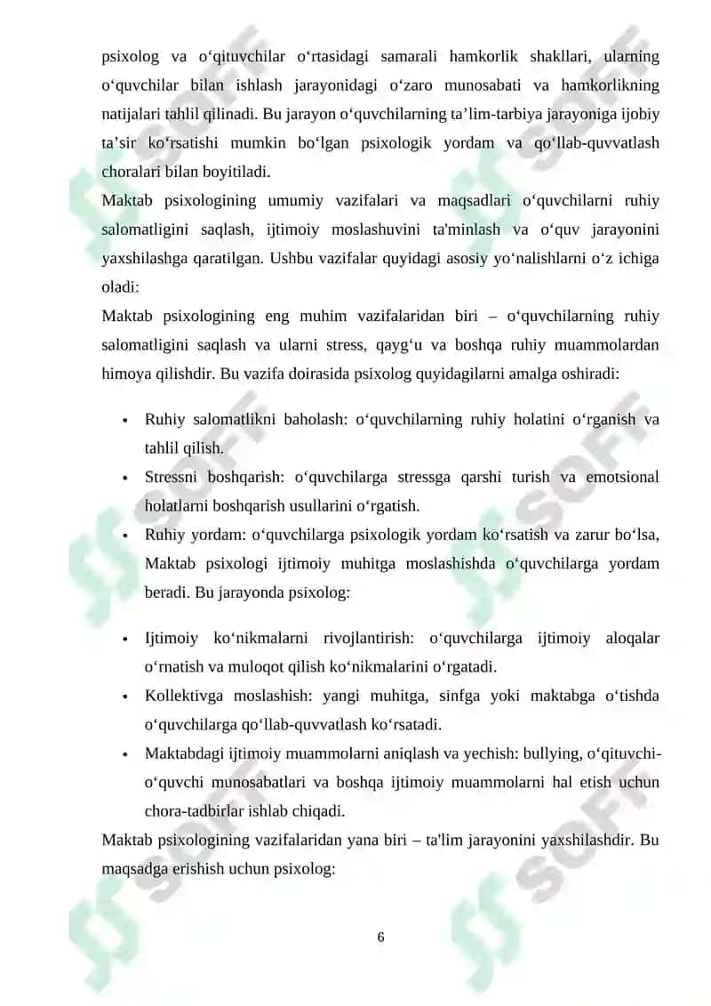 Maktabgacha Pedagogika Kurs Ishi 6