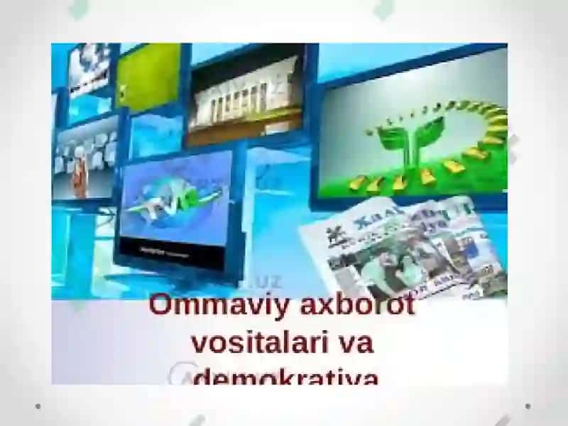 Elektron va bosma ommaviy axborot vositalari o’rtasida raqobat 6