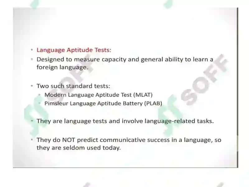 Language Skills Assessment 6