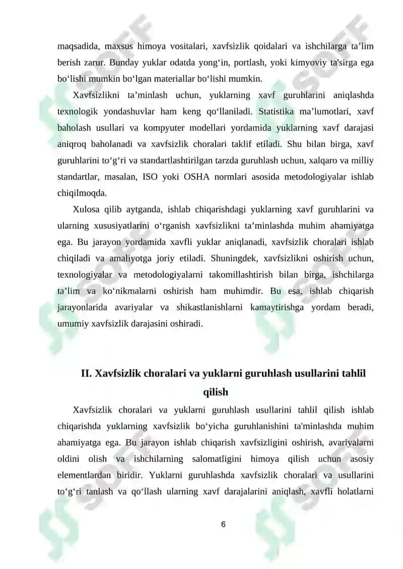 Xavfsizlik bo‘yicha guruhlash 6