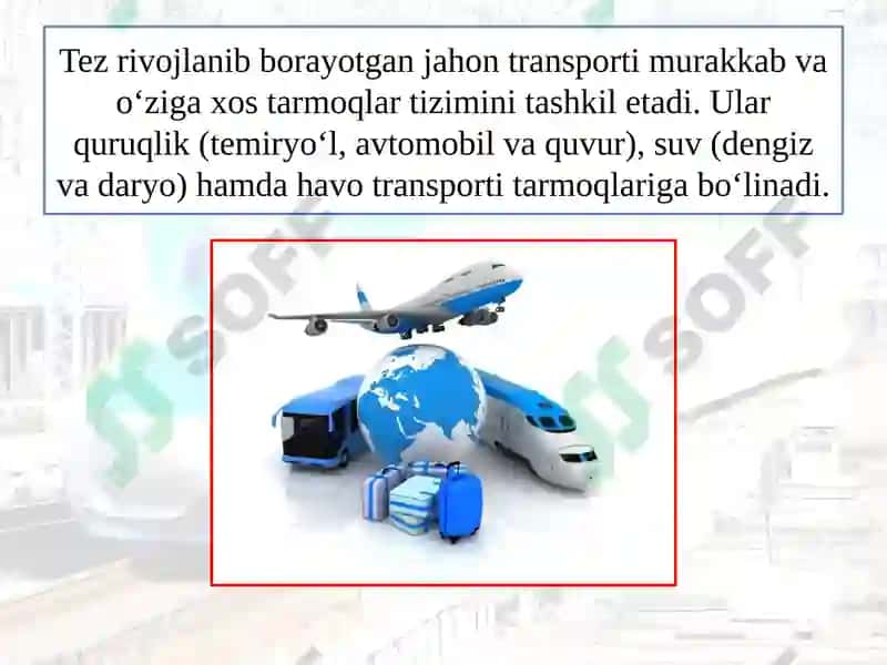 Jahon transporti geografiyasi 6