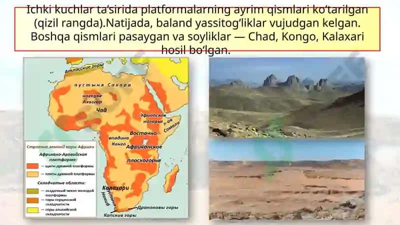Geologik tuzilishi, relyefi va foydali qazilmalari 6