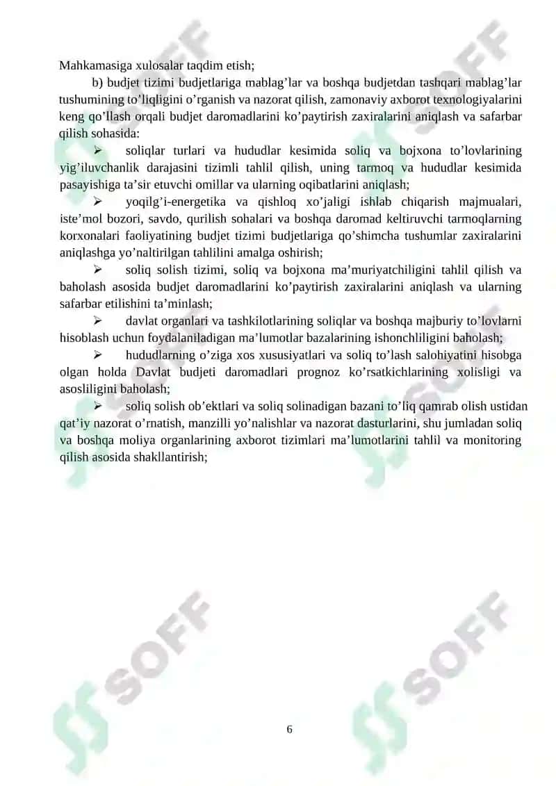 O’zbekiston Respublikasi Hisob palatasi 6