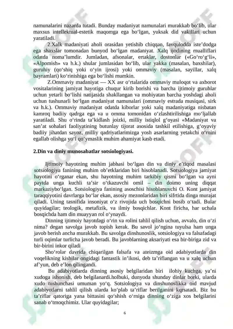 ISPANIYADA DIN MADANIYAT 6