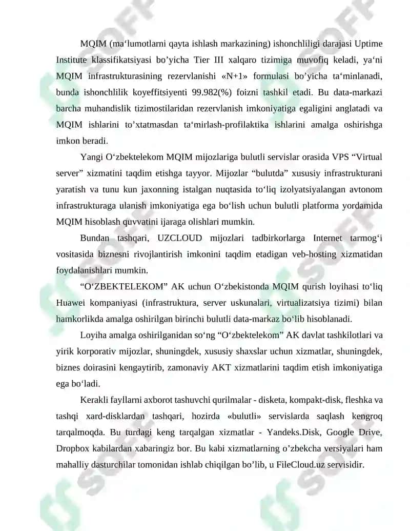 BULUTLI TEXNOLOGIYALARNI TASHKIL ETISH 6