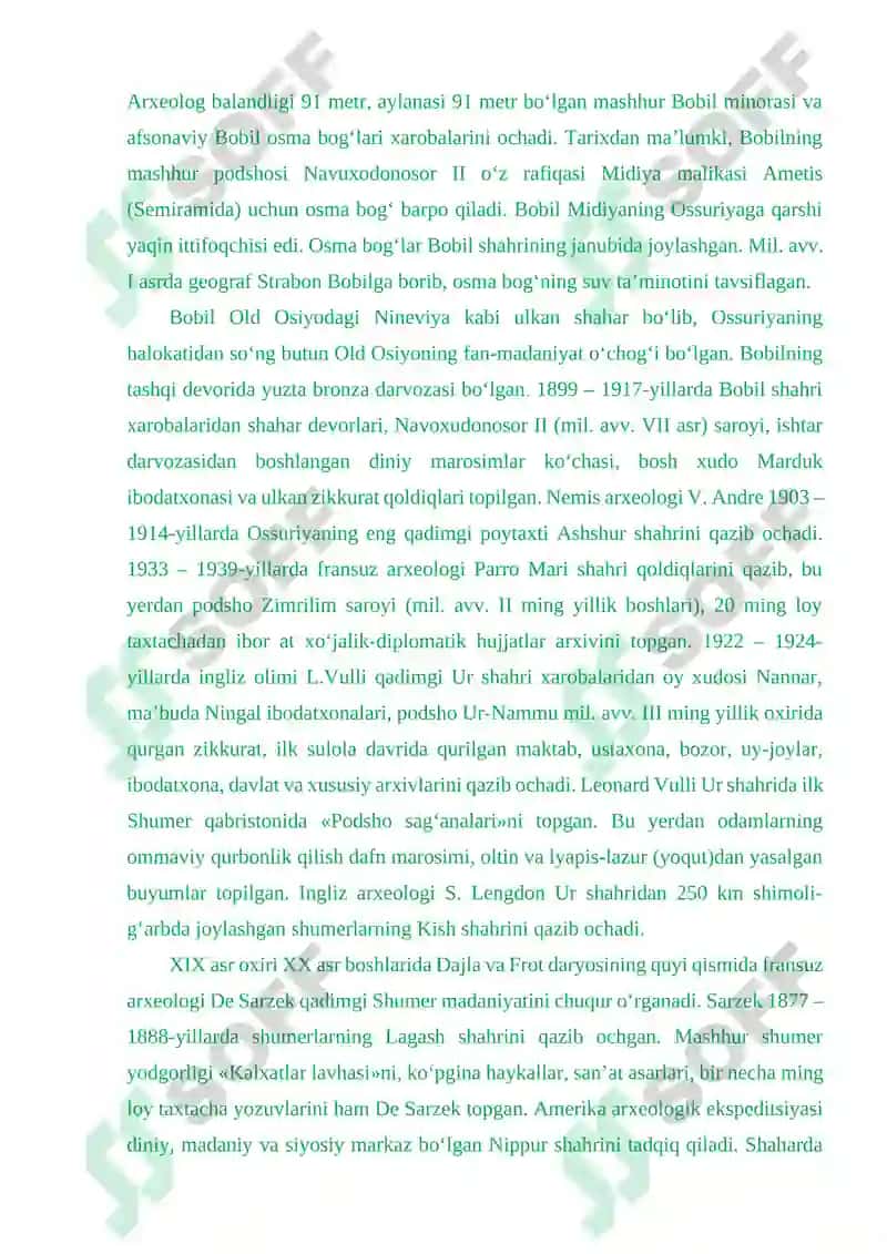 QADIMGI MESOPOTAMIYA MADANIYATI MAVZUSINI OʻRGANISHNING ILGʻOR USUL VA VOSITALARI 6