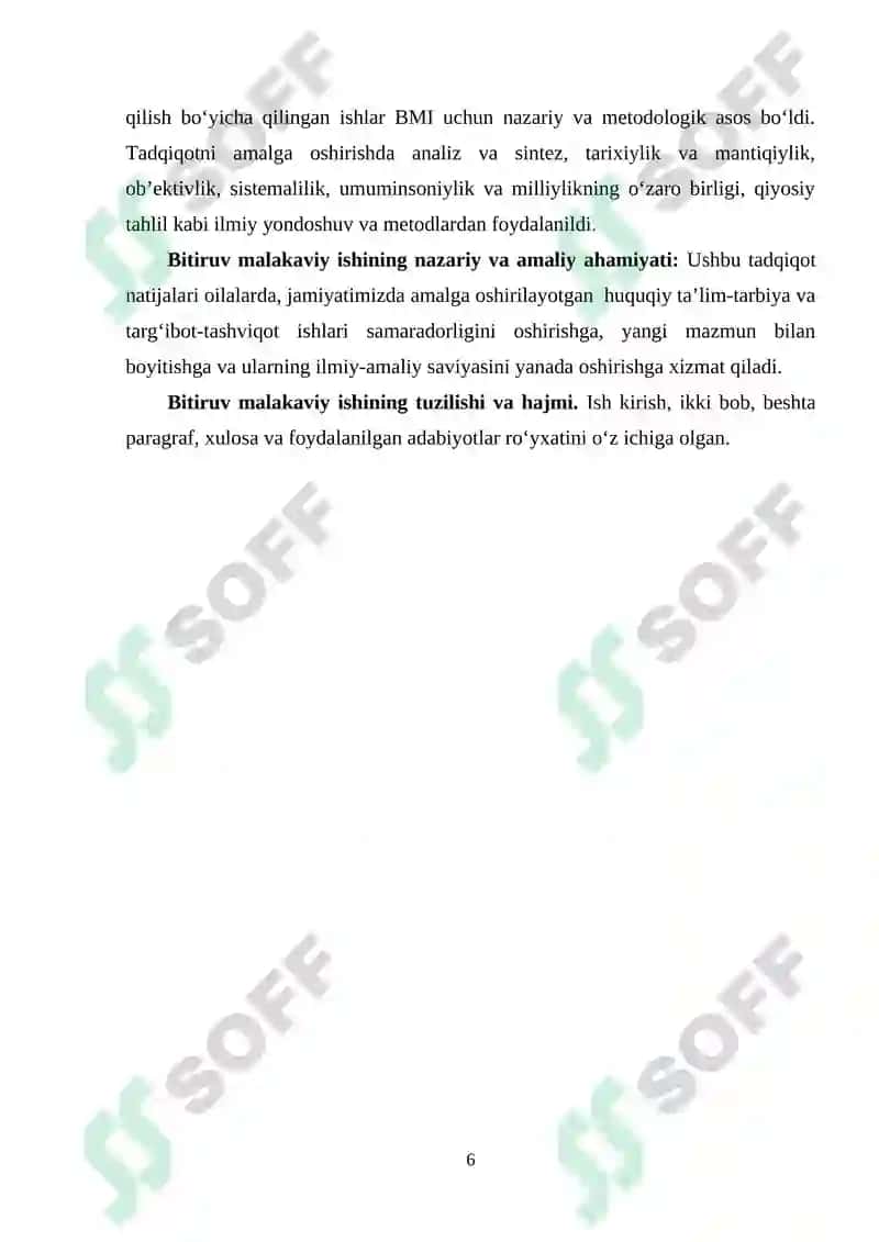 HUQUQ  ERKINLIKNING UMUMIY VA ZARURIY SHARTI VA UNING MAZMUN-MOHIYATI 6