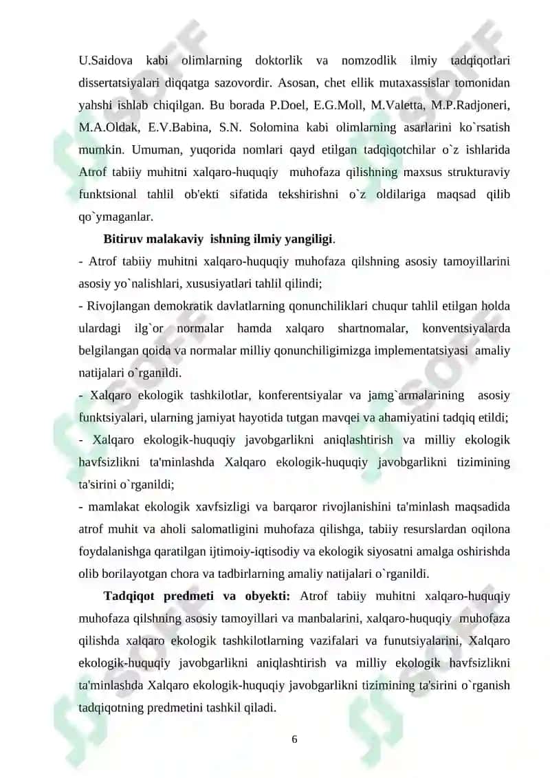 Atrof-tabiiy muhitni xalqaro muhofaza qilishning huquqiy asoslari 6