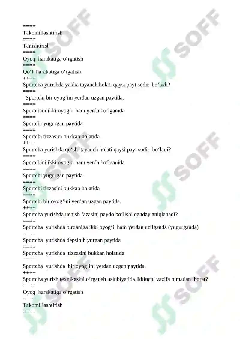 Yengil atletika va uni oʻqitish metodikasi 6
