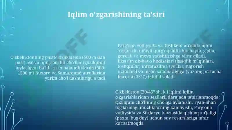 Òzbekistondagi kenglik zonasi òsimliklariga tavsif 6