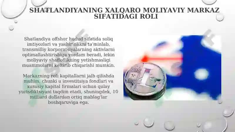 Shatlandiya xalqaro moliyasi 6