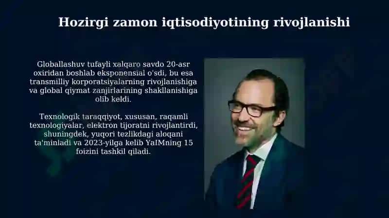 Adam Smit va hozirgi zamon 6