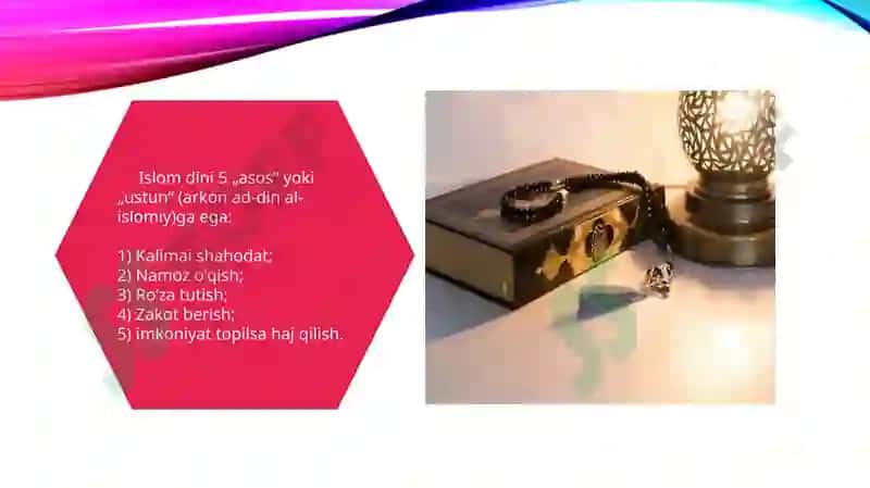 Islomdinining paydobo`lishi 6