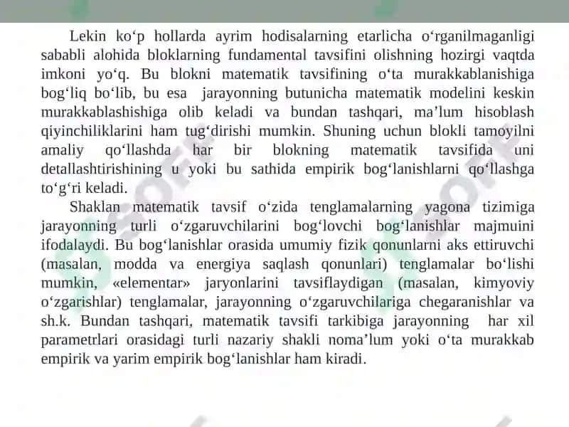 Matematik modellarni qurishning blokli tamoyili 6