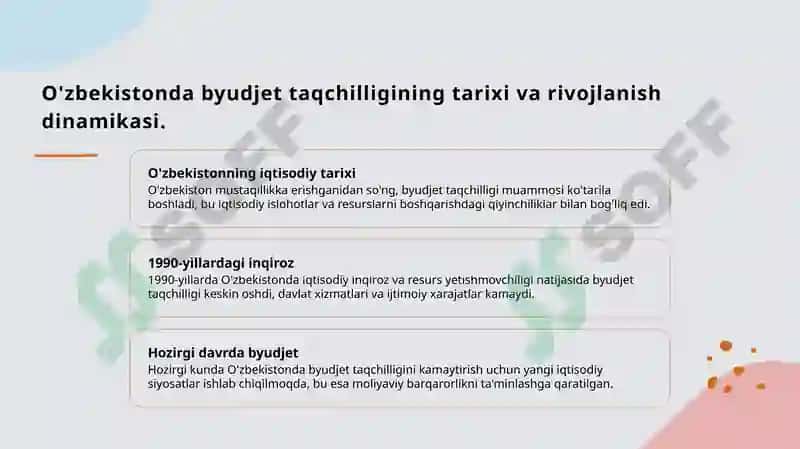 Byudjet taqchilligi: sabablari va mexanizmlari 6