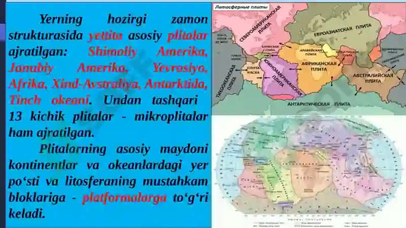 Yer tuzilishi haqida umumiy tushunchalar 6
