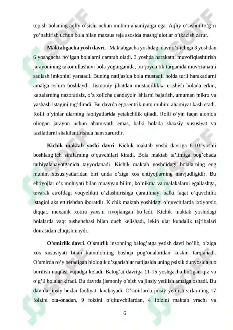 Yosh va Jins Xususiyatlari Faollikdagi Ixtiyoriylikka Ta'siri 6