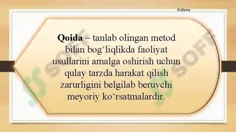 TA’LIM METODLARIVA VOSITALARI 6