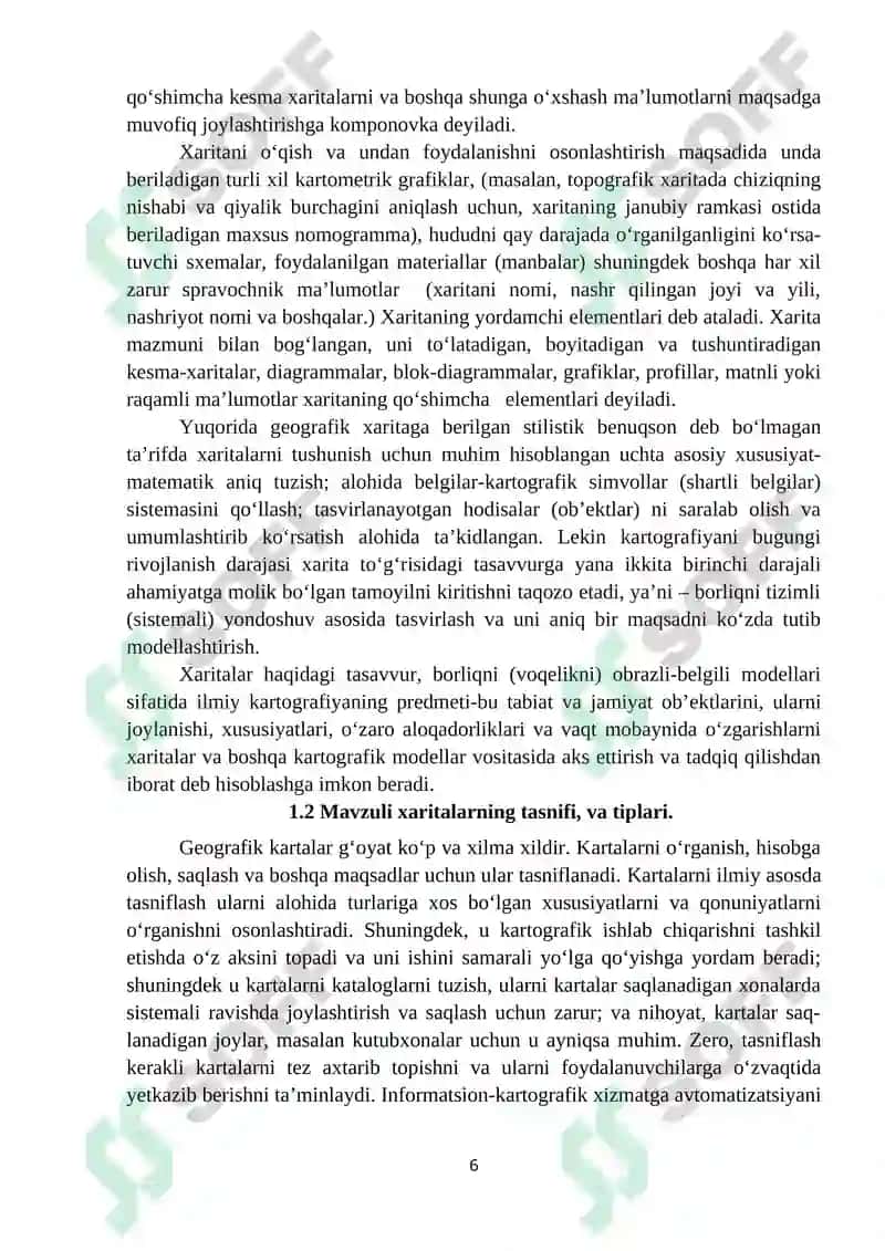 MAVZULI KARTALARNI TURLARI VA TIPLARI 6