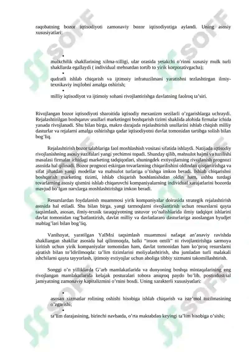 Ijtimoiy-iqtisodiy tizimlar va ularning modellari 6