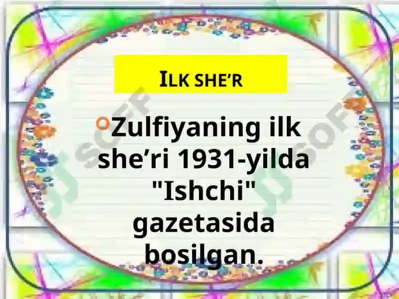 ZULFIYA 6