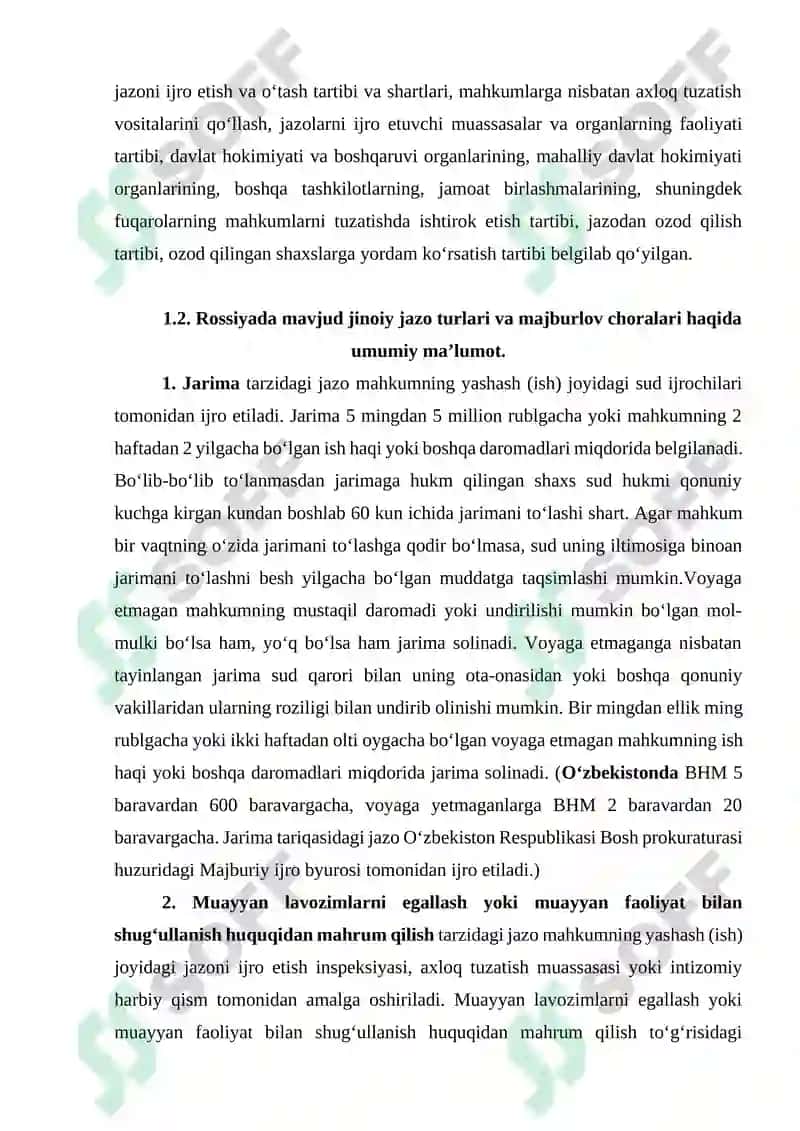 ROSSIYA FEDERATSIYASIDA JINOYAT IJROIYA HUQUQI 6