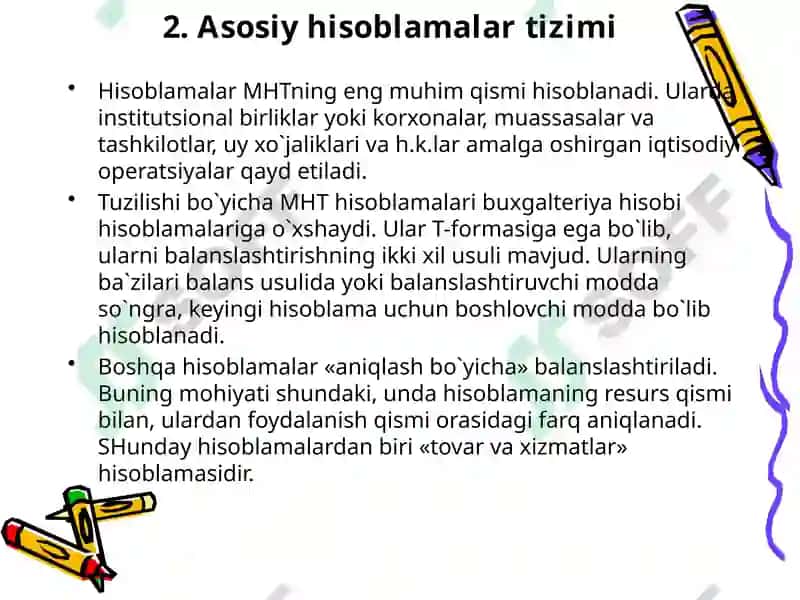 Milliy hisoblar tizimi 6