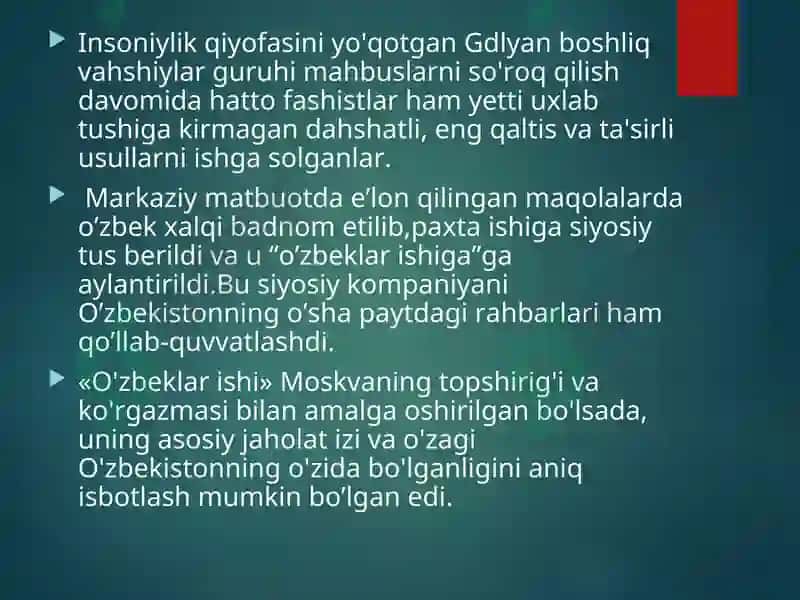mustaqillikka erishish arafasida o'zbekistondagi ijtimoiy iqtisodiy jarayonlar 6